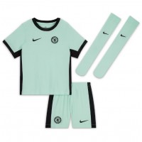 Chelsea Romeo Lavia #45 Tretí Detský futbalový dres 2023-24 Krátky Rukáv (+ trenírky)